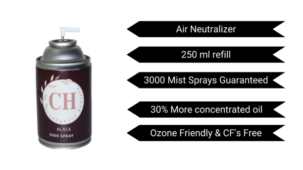 CareGenix 250 ml Black Air Fragrance