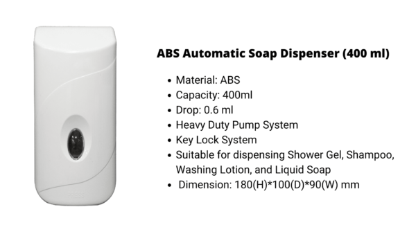 ABS Automatic Soap Dispenser (400 ml)
