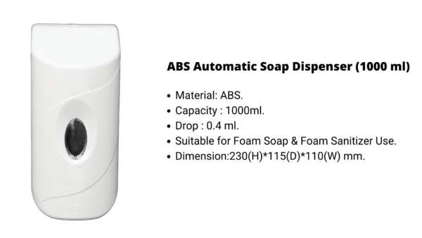 ABS Automatic Soap Dispenser (1000 ml)