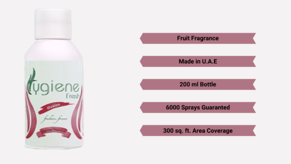 Hygiene Fresh 200 ml illusion Air Freshener Refill