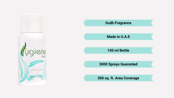 Hygiene Fresh 100 ml Tradition Air Freshener Refill